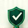 Shield with checkmark icon symbolizing secure payment